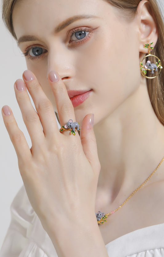 Koala Sweet Hug Ring