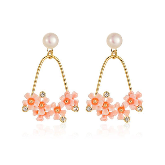 Cherry Blossom Arch Earrings