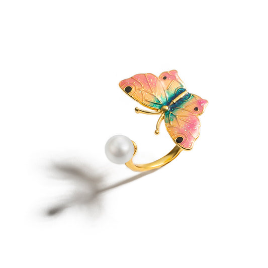 Prism Flutter Butterfly Ring