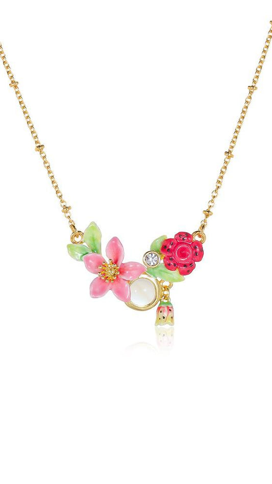 Tropical Rain Forest Canopy Necklace