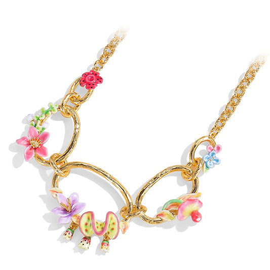 Tropical Rain Forest Vine Necklace