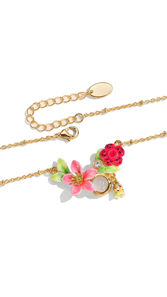 Tropical Rain Forest Canopy Necklace