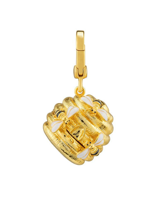 Honeycomb Dawn Charm Pendant
