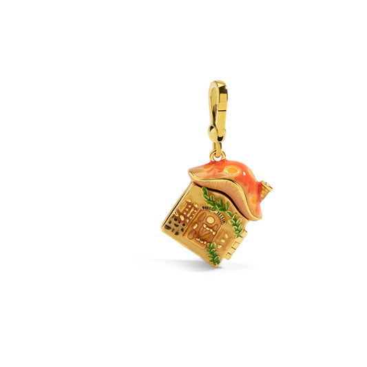 Mushroom Cottage Wonder Pendant