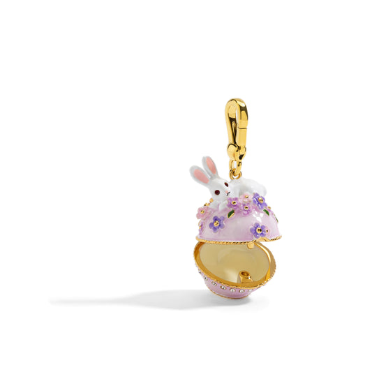 Bunny Bloom Sphere Pendant