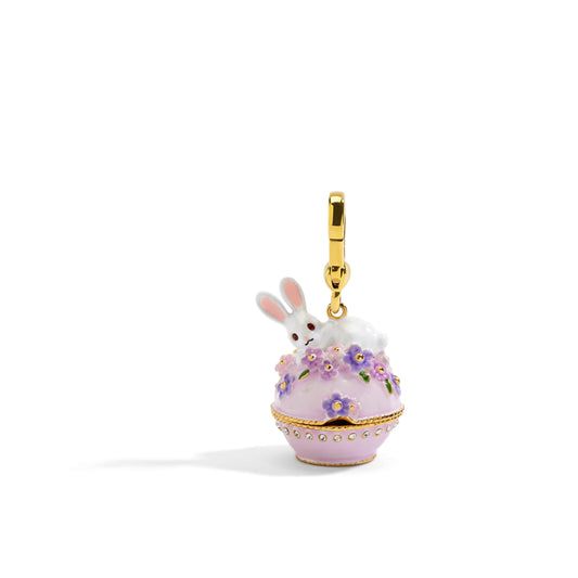 Bunny Bloom Sphere Pendant