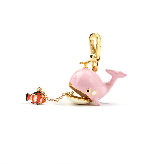 Pink Whale Pendant Pendant