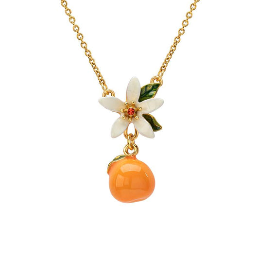 Mandarin Blossom Serenity Necklace