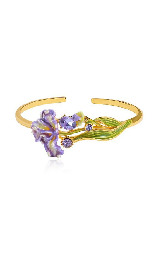 Iris Whisper Garden Bangle
