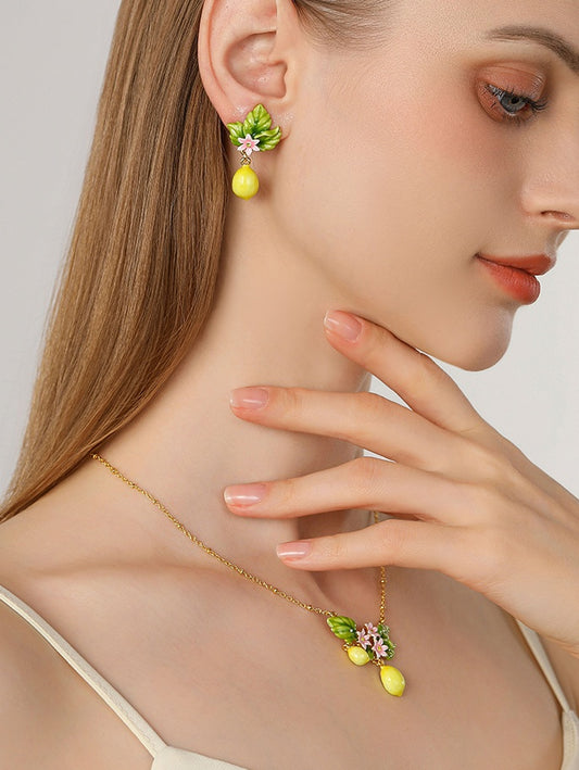 Lemon Blossom Sway Earrings