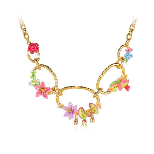 Tropical Rain Forest Vine Necklace