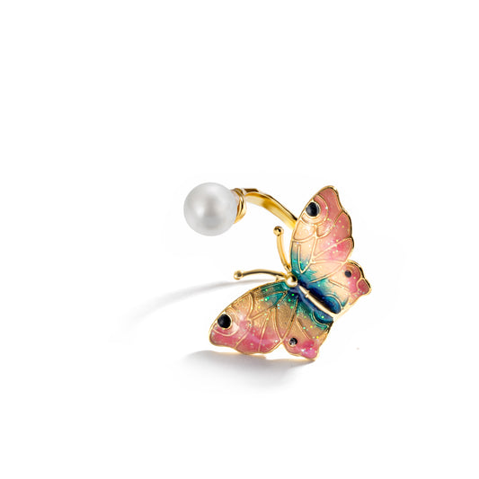 Prism Flutter Butterfly Ring