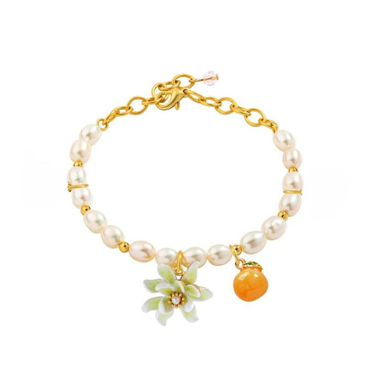 Mandarin Blossom Golden Orchard Bracelet