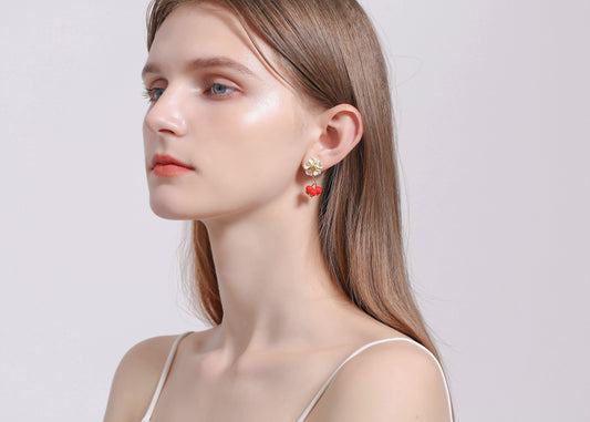 Sweet Forest Series Enchanted Hawthorn Sway Earrings