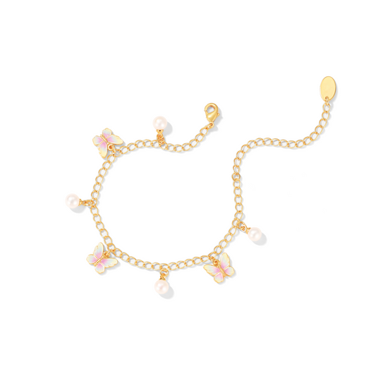 Pearlwing Butterfly Bracelet