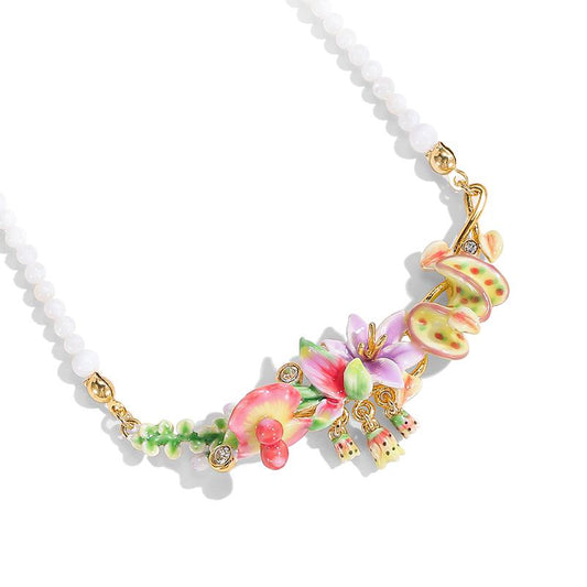 Tropical Rain Forest Misty Necklace