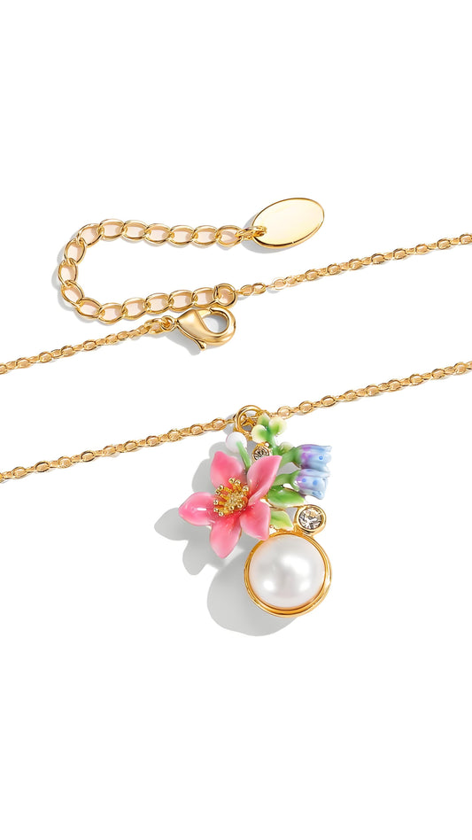 Tropical Rain Forest Opaline Necklace