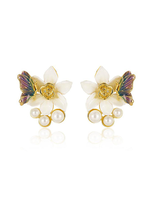 Daffodil Fantaisie Radiant Earrings