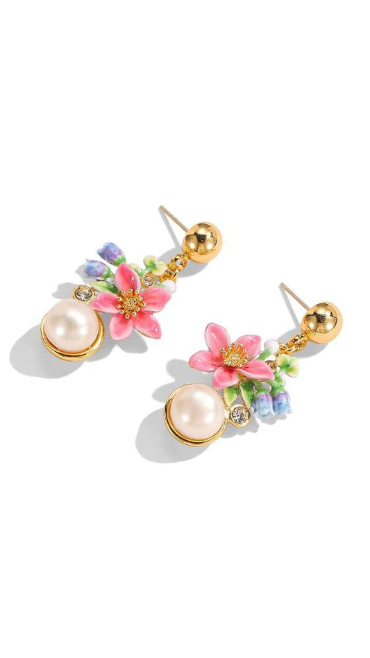 Tropical Rain Forest Glistening Earrings