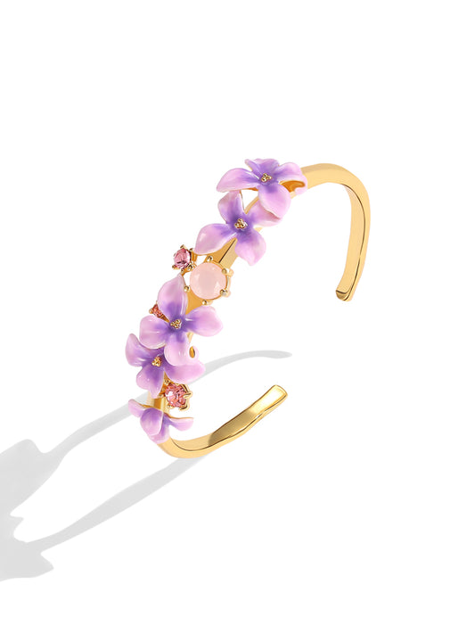 Lilac Blossom Bangle
