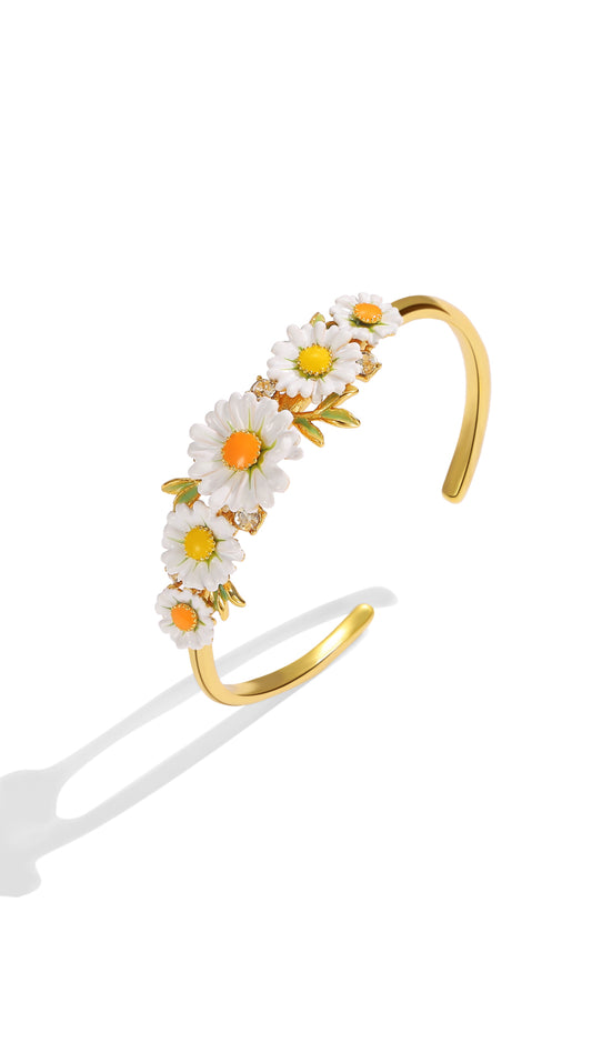 Daisy Breeze Blossom Bangle