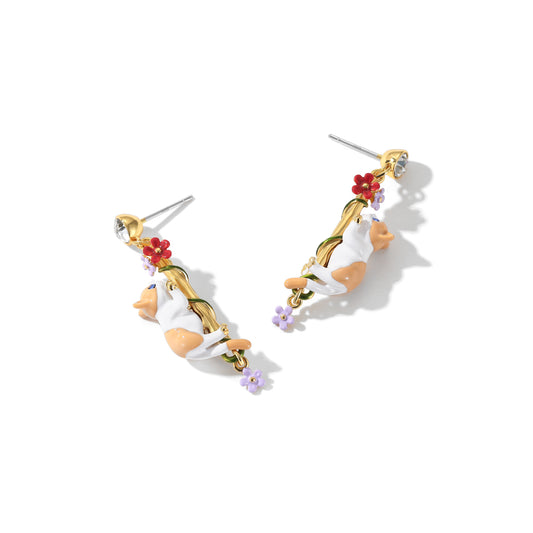 Mystic Meow Tassel Earrings