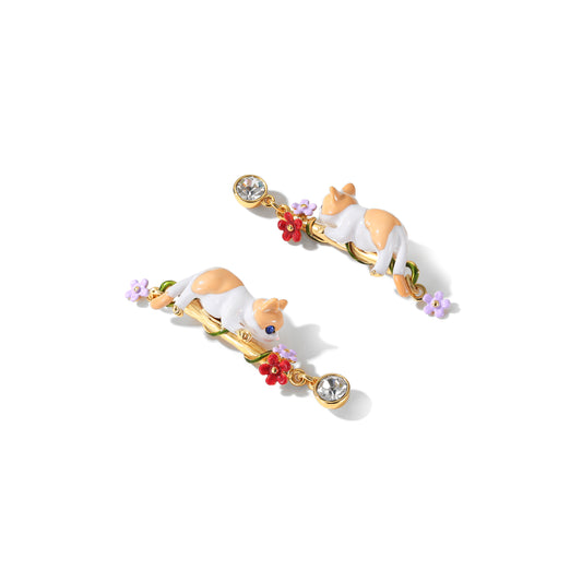 Mystic Meow Tassel Earrings