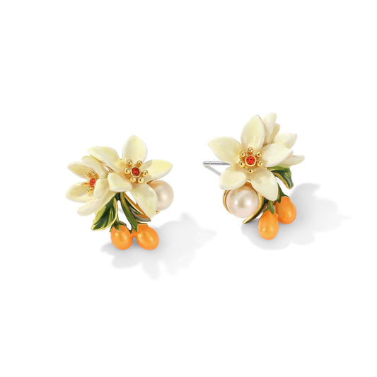 Sweet Forest Series Zesty Kumquat Earrings