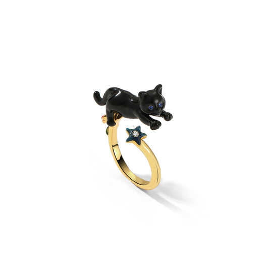 Mystic Meow Vine Ring