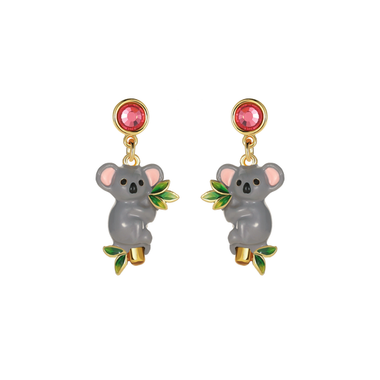 Koala Drop Earrings