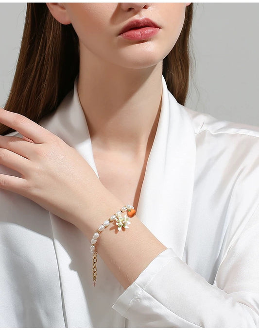 Mandarin Blossom Golden Orchard Bracelet