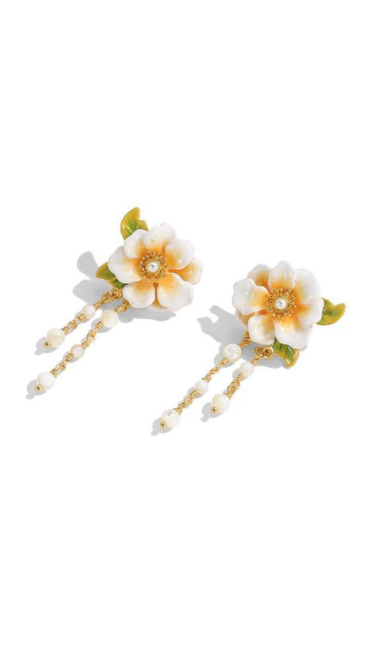 Jasmine Symphony Dewdrop Earrings