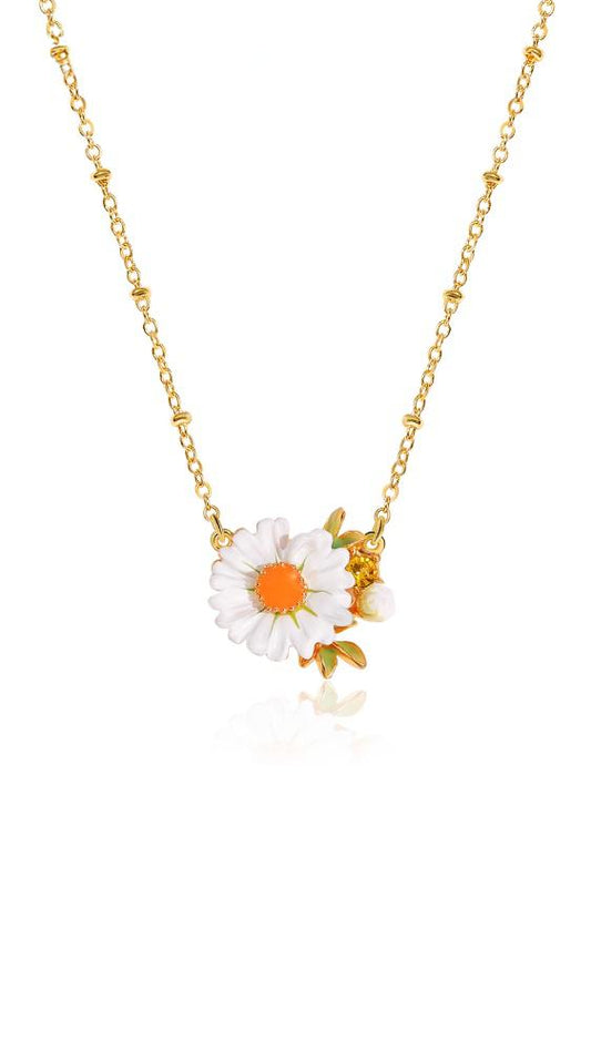 Daisy Breeze Charm Necklace