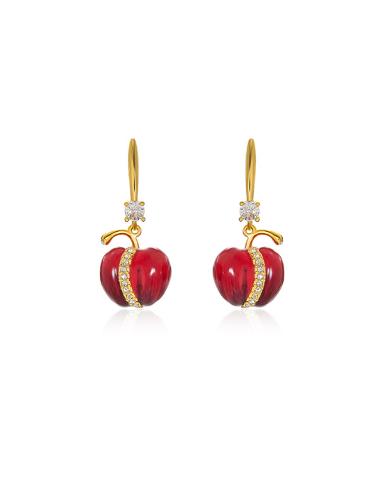 Grand Cherry Stud Earrings