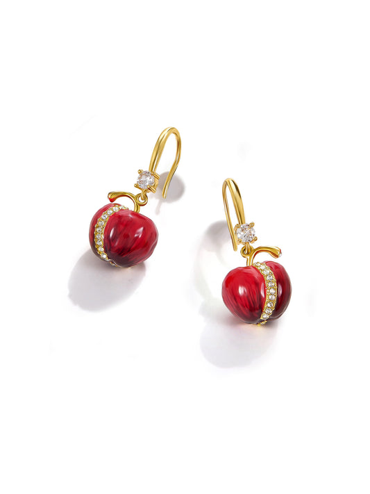 Grand Cherry Stud Earrings