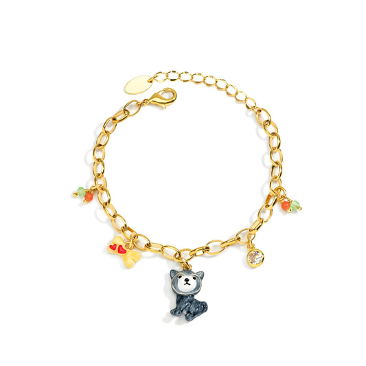 Husky Puppy Bone Bracelet