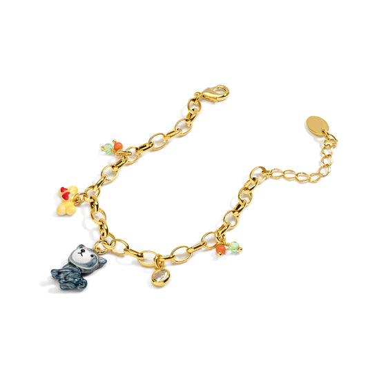 Husky Puppy Bone Bracelet