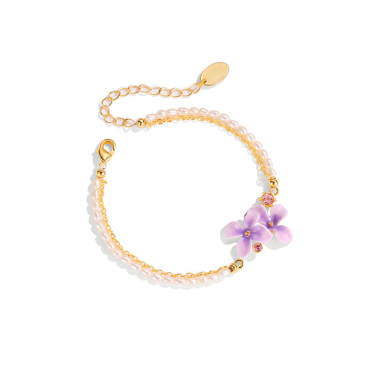 Lilac Blossom Bracelet