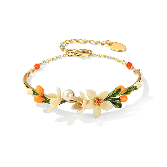 Mandarin Blossom Radiance Bangle