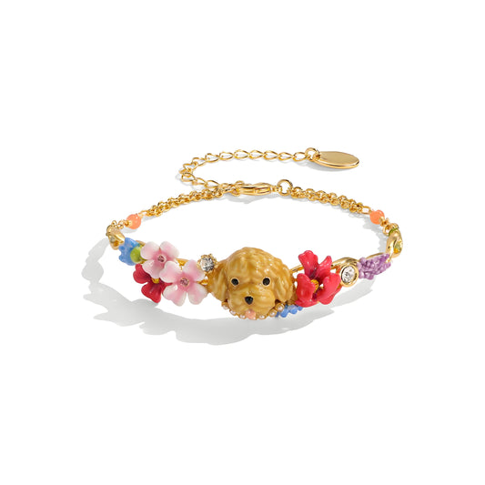 Miniature Poodle Radiant Bracelet
