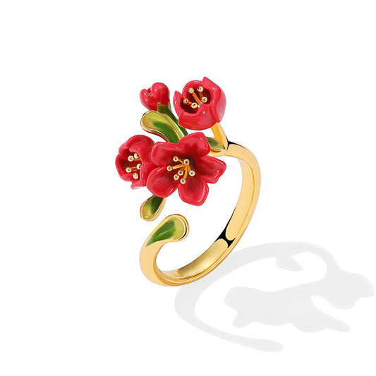 Sakura Rouge Petal Ring