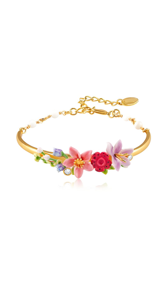 Tropical Rain Forest Ripple Bracelet