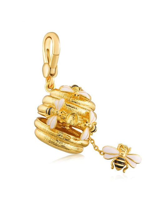 Honeycomb Dawn Charm Pendant