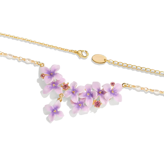 Lilac Blossom Necklace