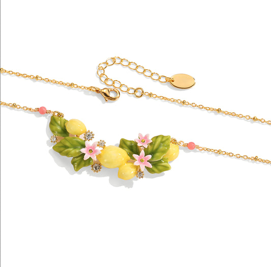 Lemon Tree Vine Necklace