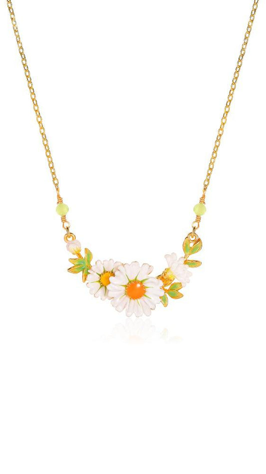 Daisy Breeze Garden Necklace