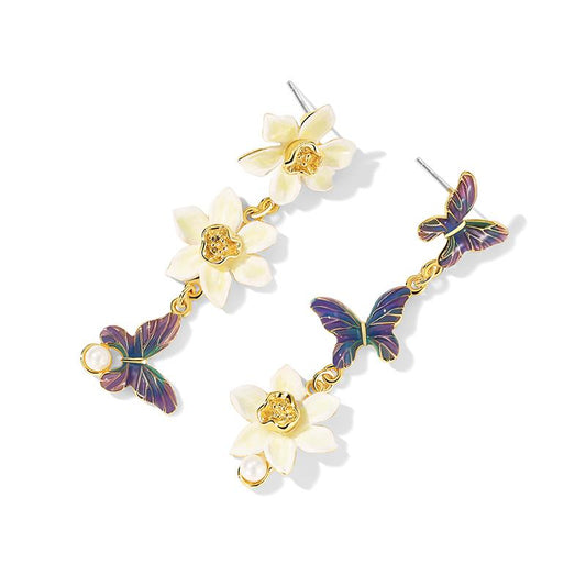 Daffodil Fantaisie Flutter Earrings