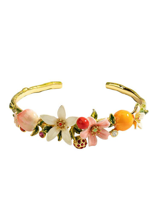 Peach Orchard Duo Bloom Bangle