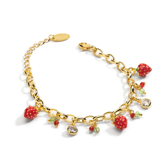 Strawberry Sweetheart Bracelet