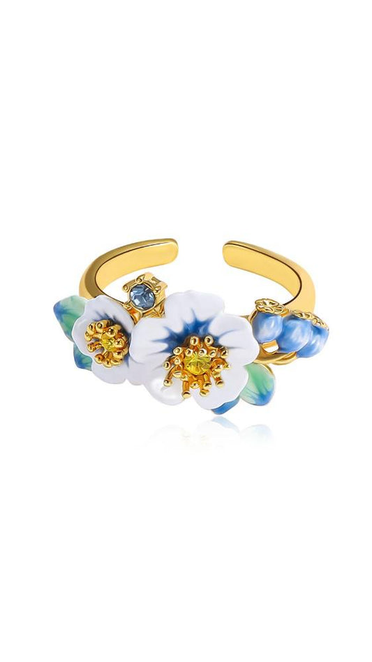 Blueberry Blossom Ring